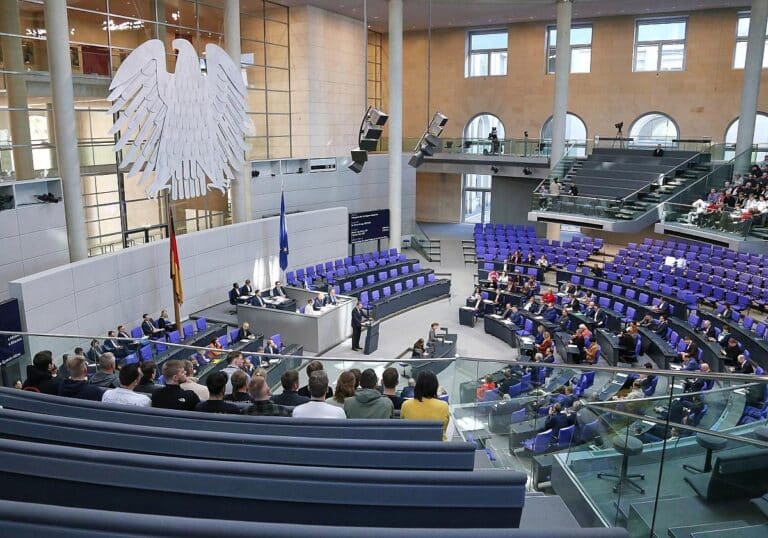 Bundestagssitzung am