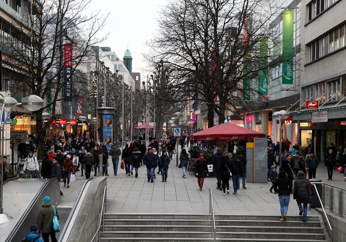 Fußgängerzone Stuttgart