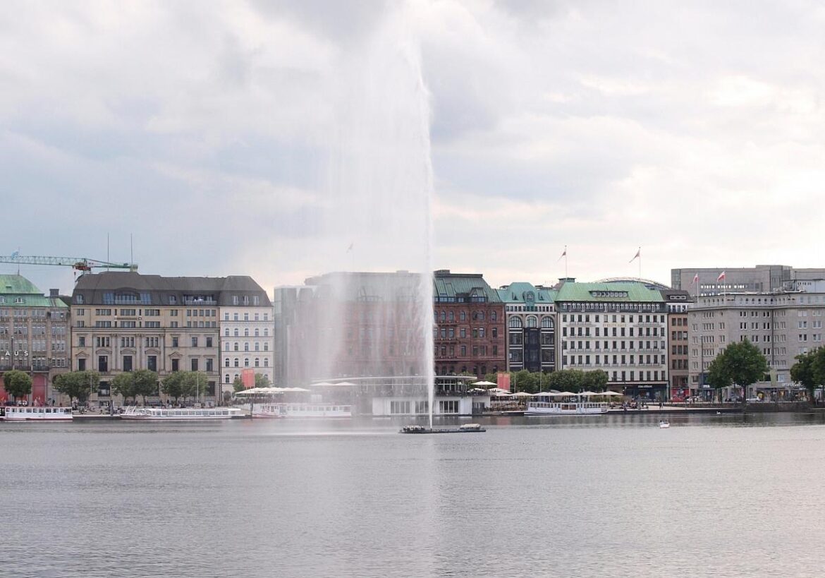 Fontäne an
