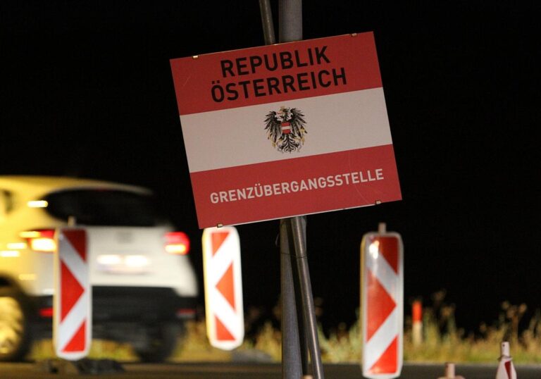 Österreichischer Grenzübergang
