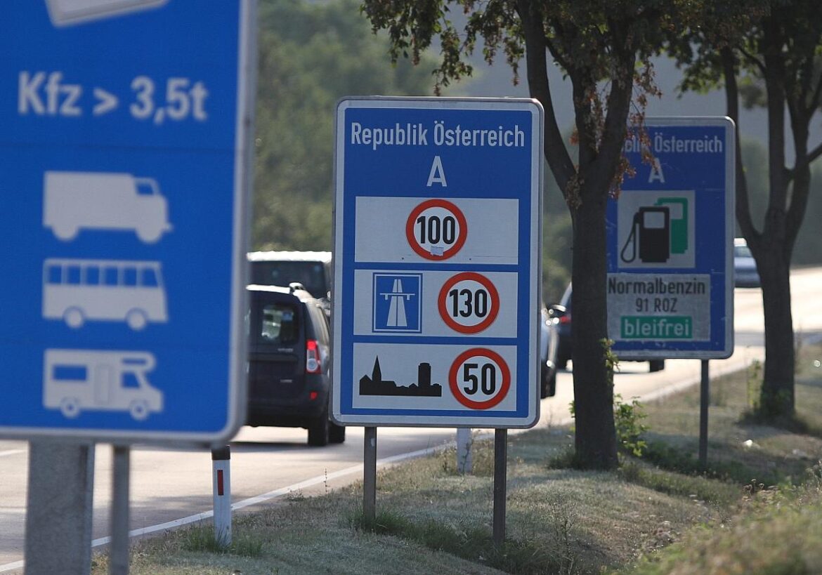 Österreichischer Grenzüberang