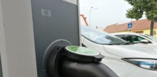 Stromtankstelle für