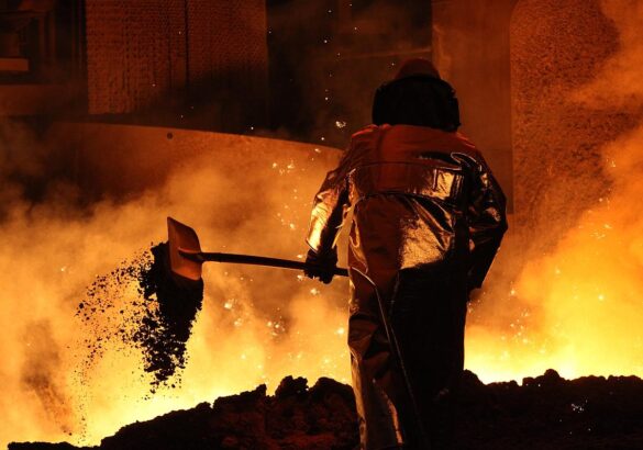 Stahlproduktion (Archiv)