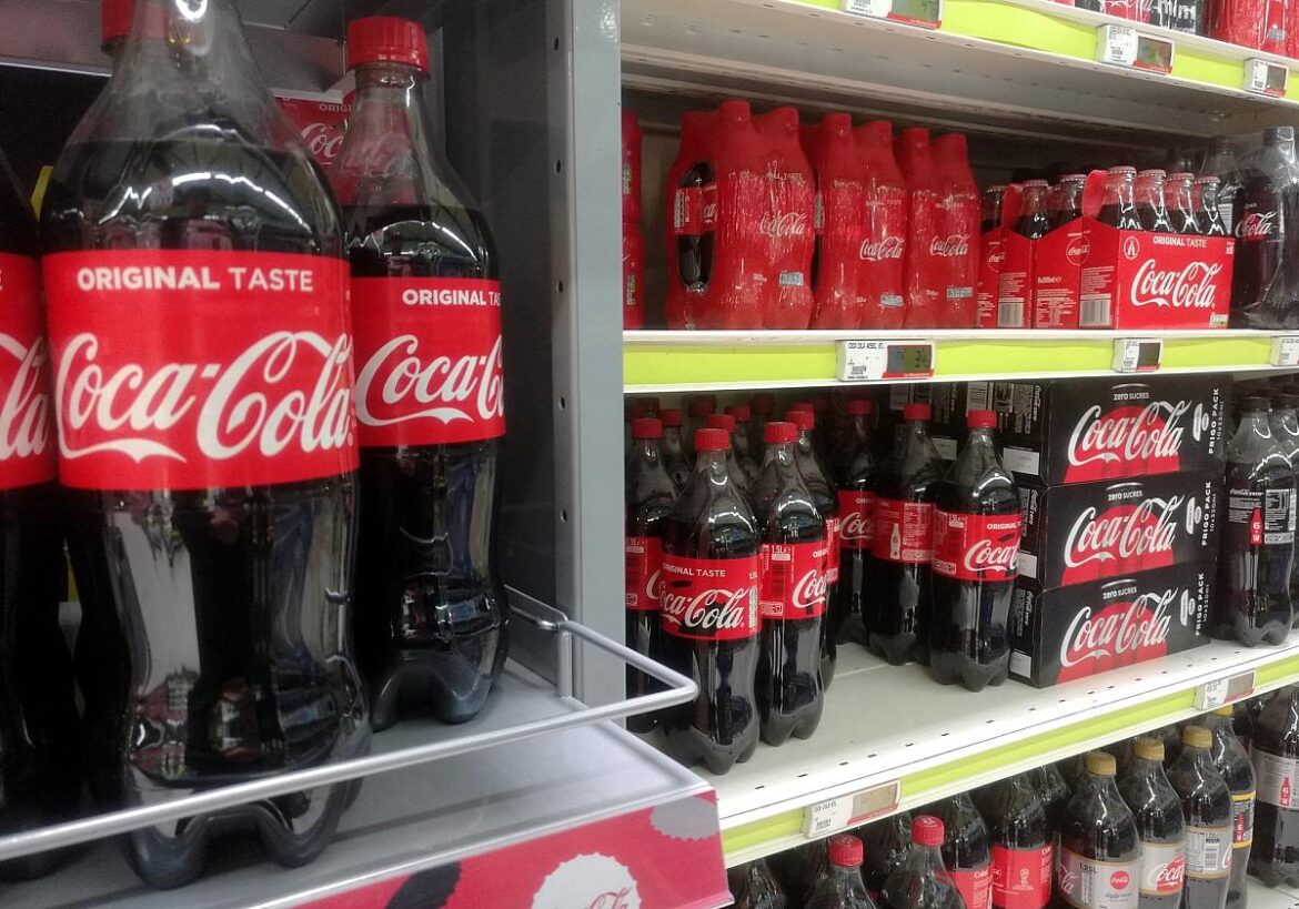 Coca-Cola im Supermarkt