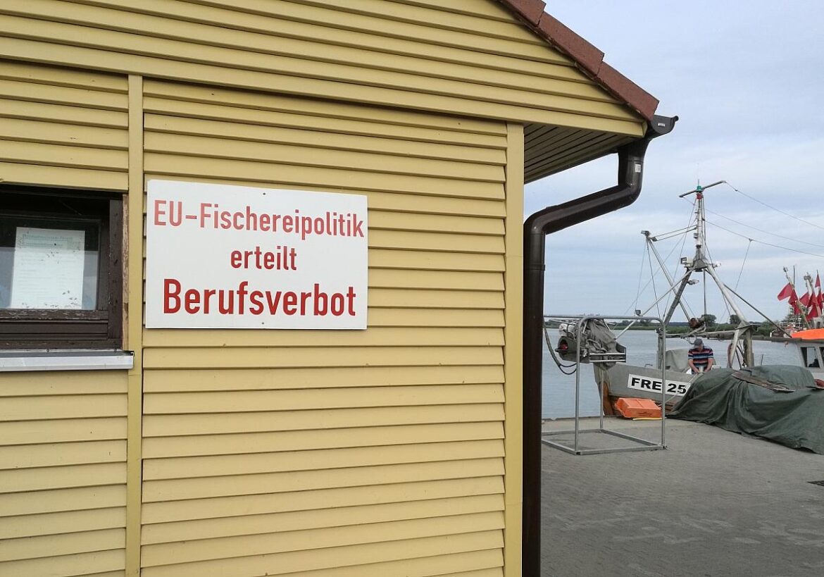 Fischer protestieren