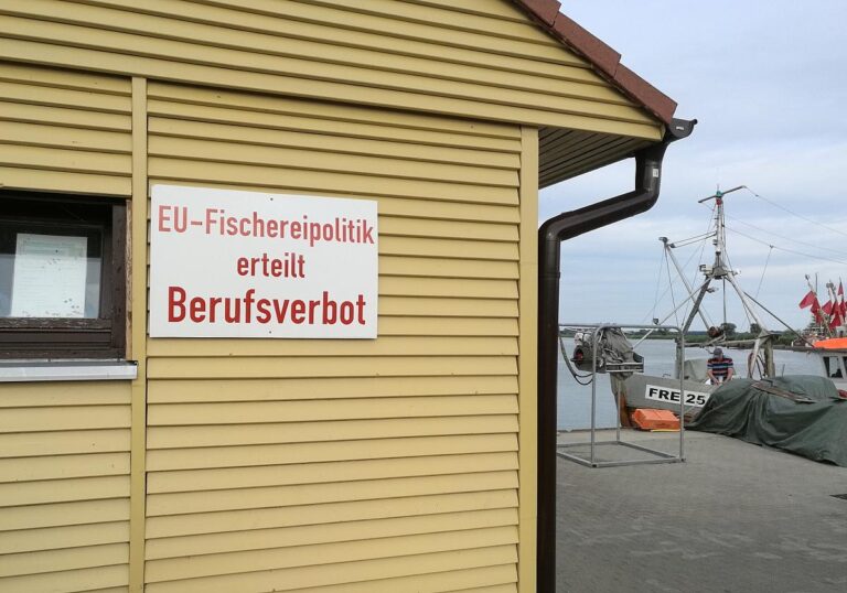 Fischer protestieren