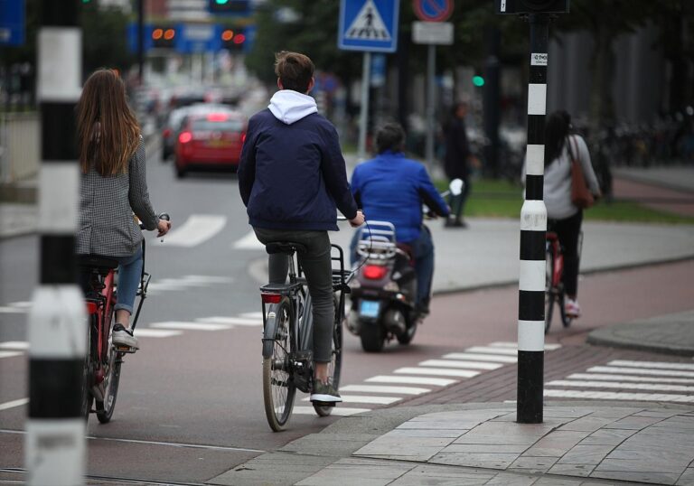 Fahrradfahrer und