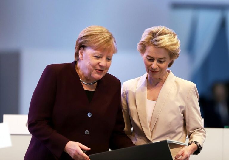 Angela Merkel und Ursula von der Leyen