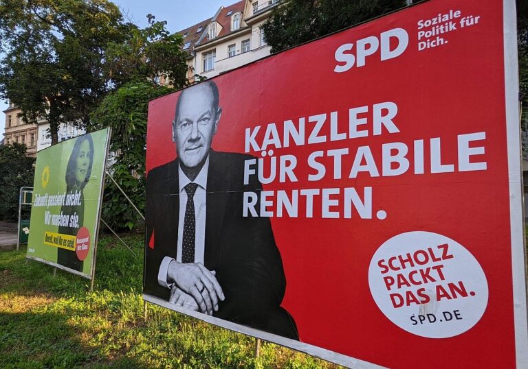 Wahlplakate von