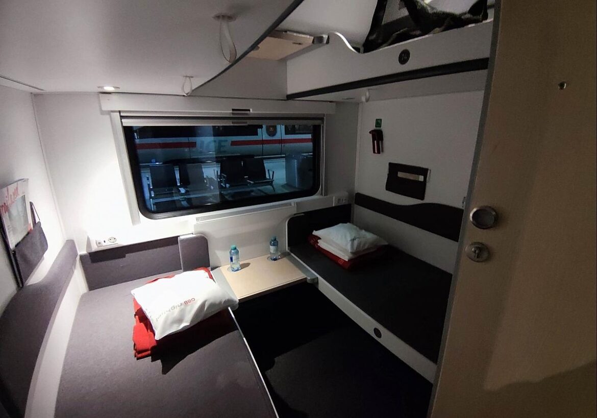 Schlafzug-Abteil (Archiv)