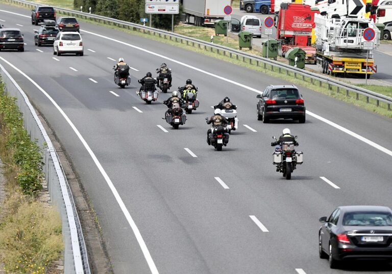 Harley-Fahrer auf