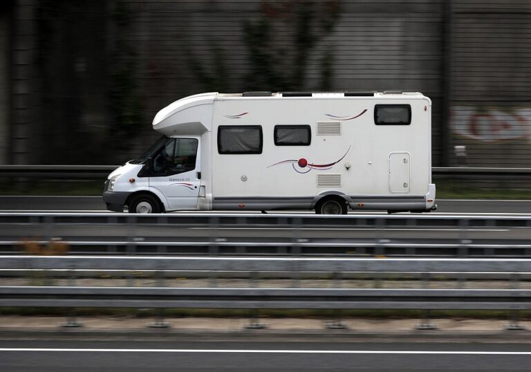Wohnmobil auf
