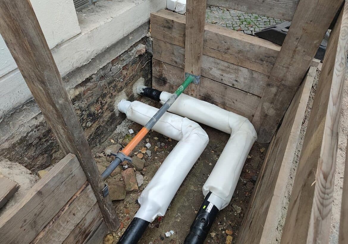 Fernwärme-Anschluss (Archiv)