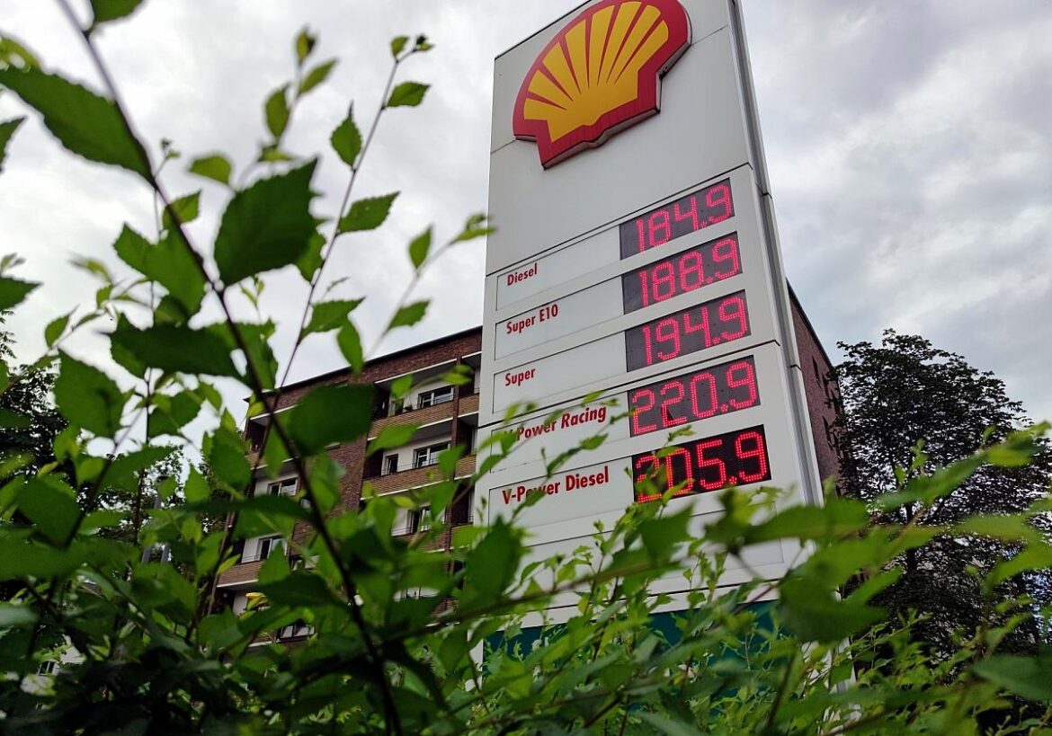 Shell-Tankstelle (Archiv)