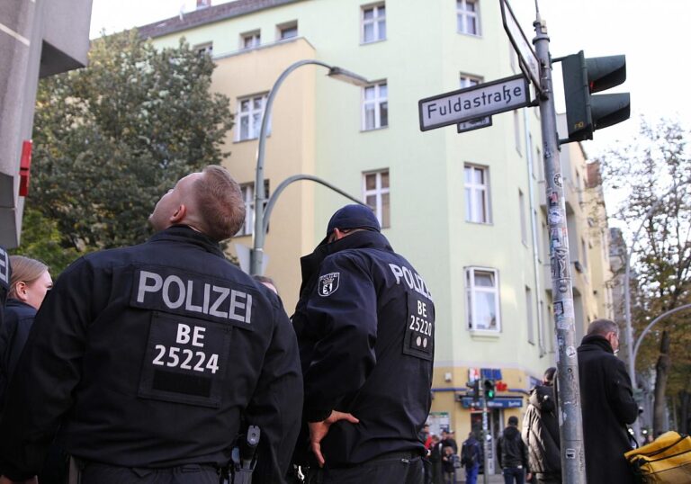 Polizei bei