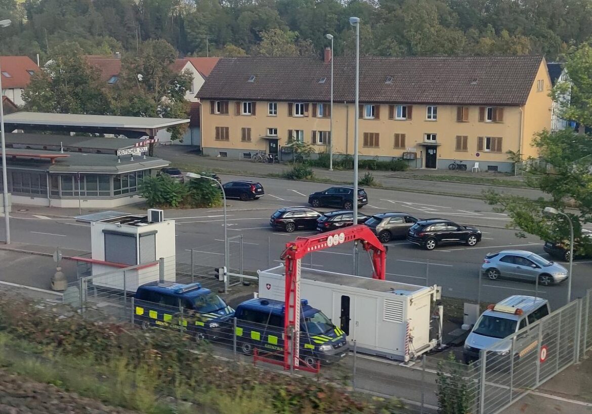 Grenzübergang Schweiz-Deutschland