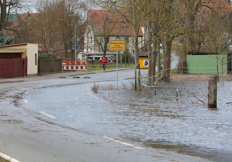 Hochwasserlage im