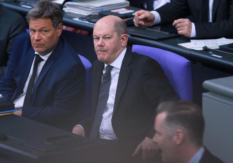 Robert Habeck, Olaf Scholz, Christian Dürr