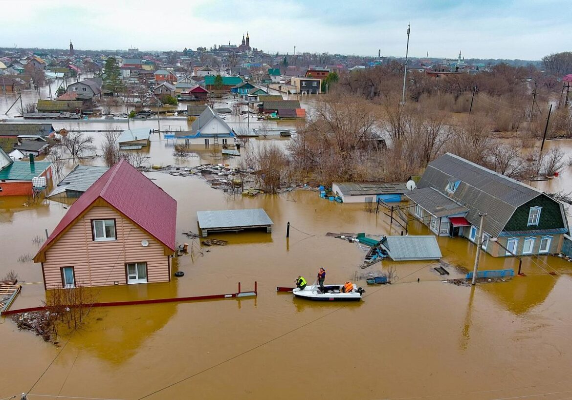 Überschwemmungen in Russland