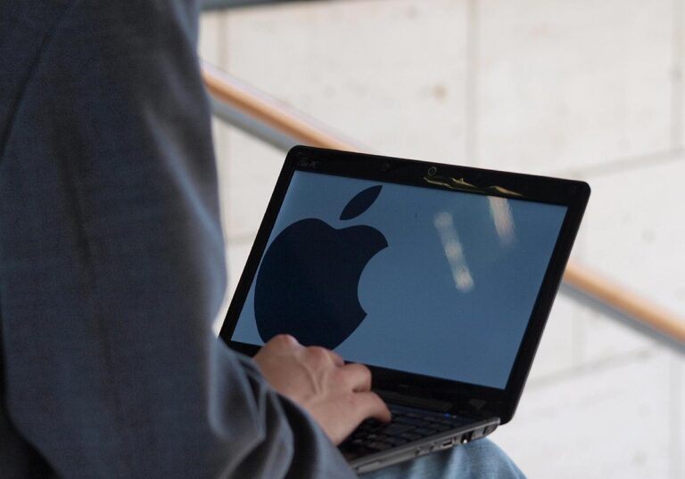 Apple-Logo auf
