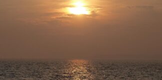 Sonnenuntergang über