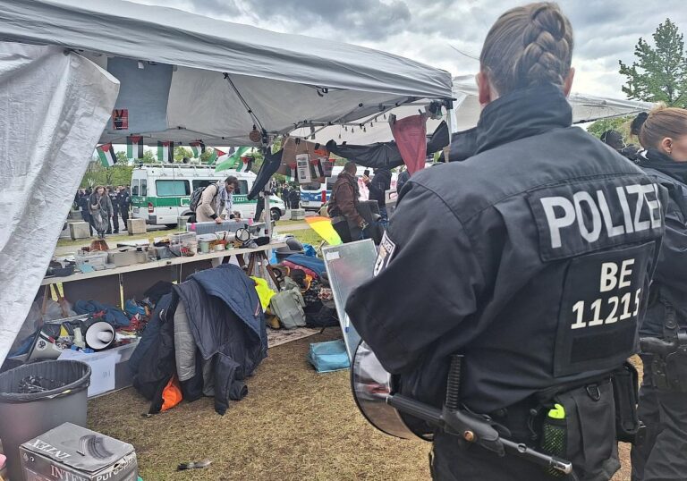 Pro-palästinensisches Protestcamp