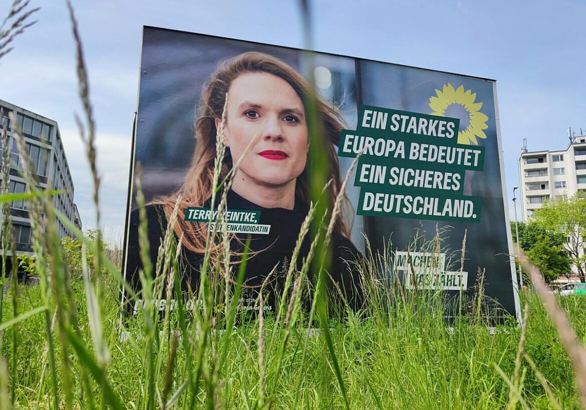 Grünen-Wahlplakat zur