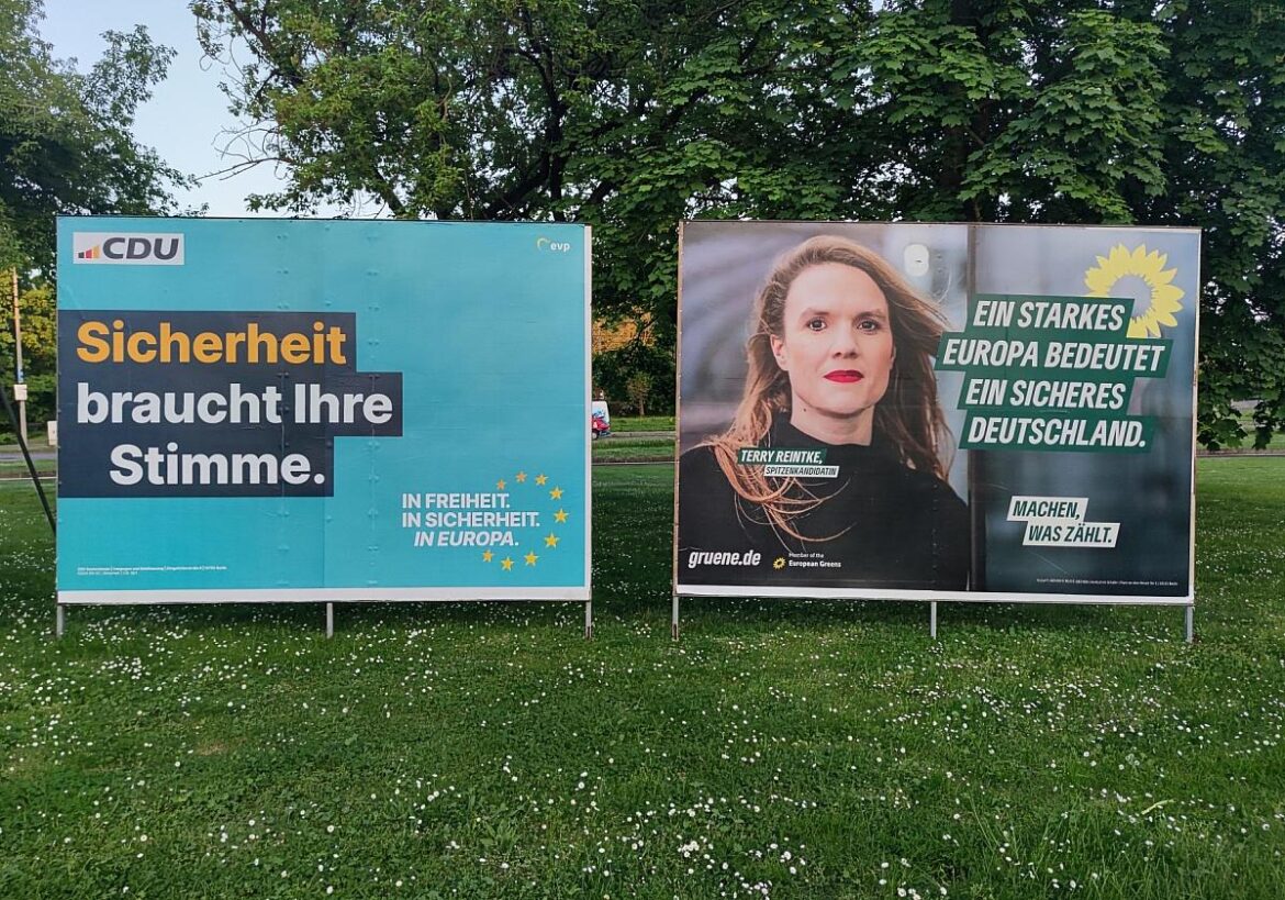 Wahlplakate zur