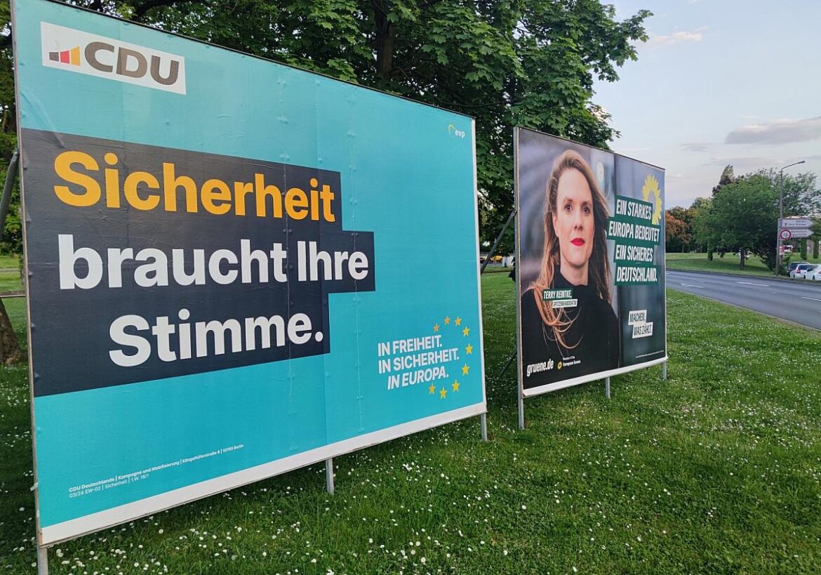 Wahlplakate zur