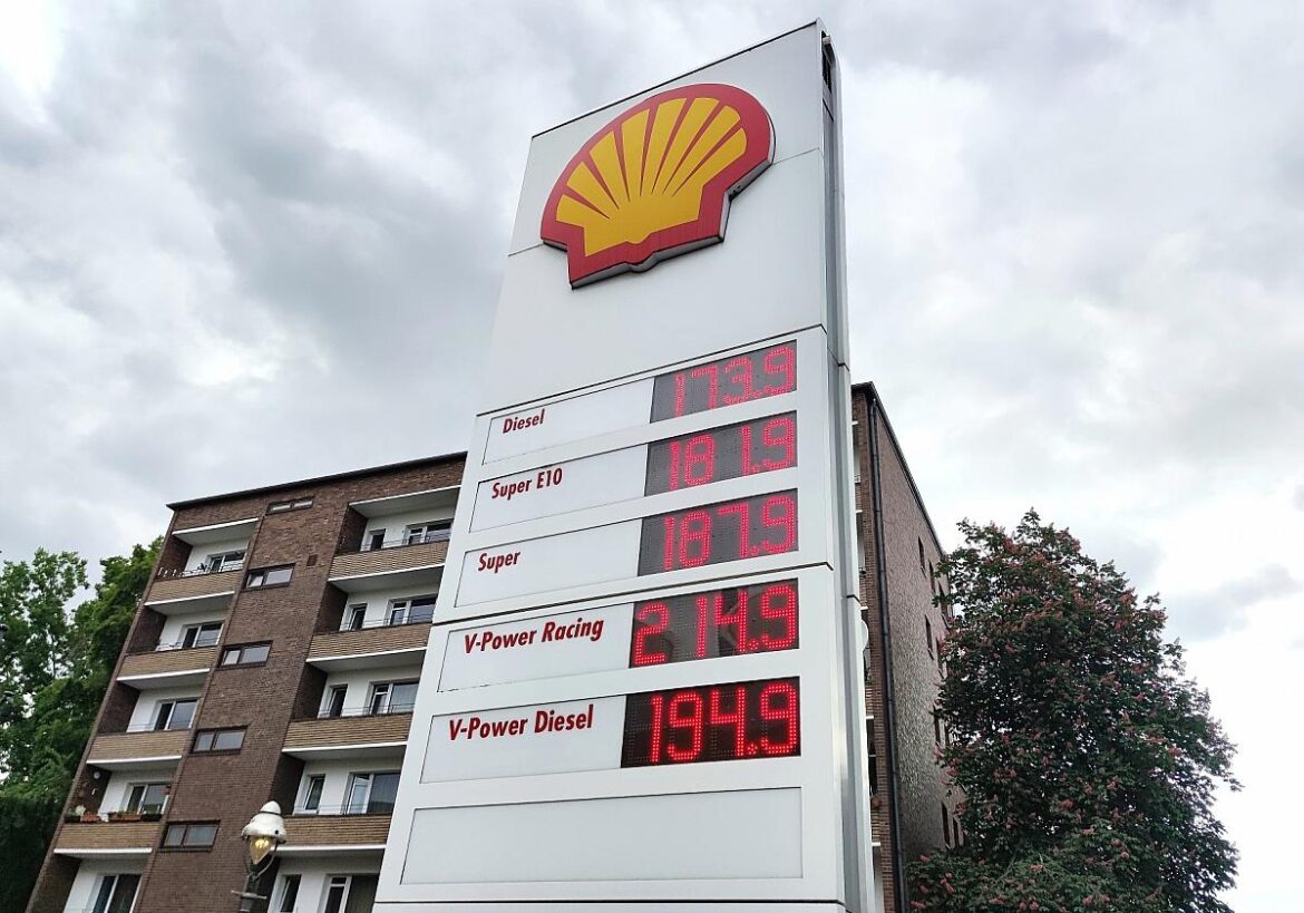 Shell-Tankstelle (Archiv)