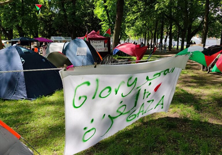 Pro-Palästina Camp