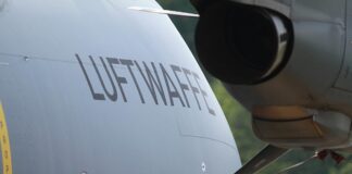 Schriftzug "Luftwaffe"