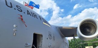 Militärfrachtflugzeug Boeing