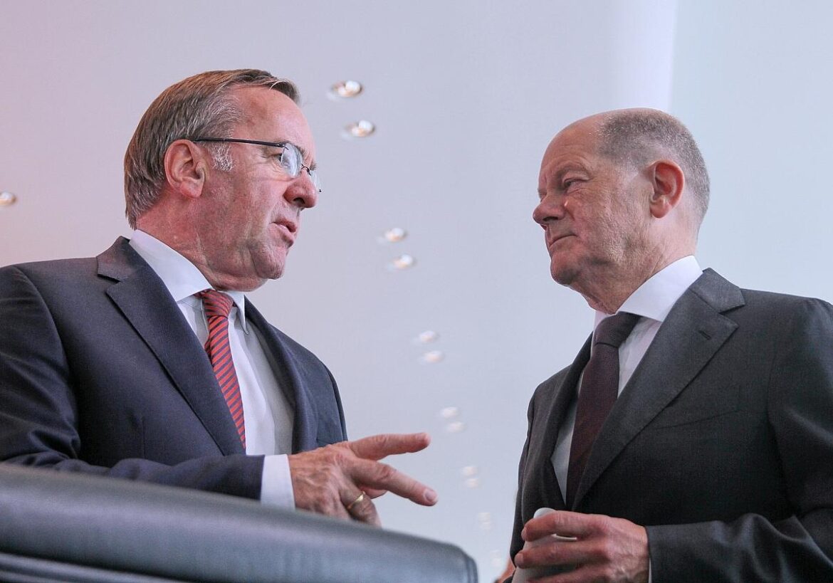 Boris Pistorius und Olaf Scholz