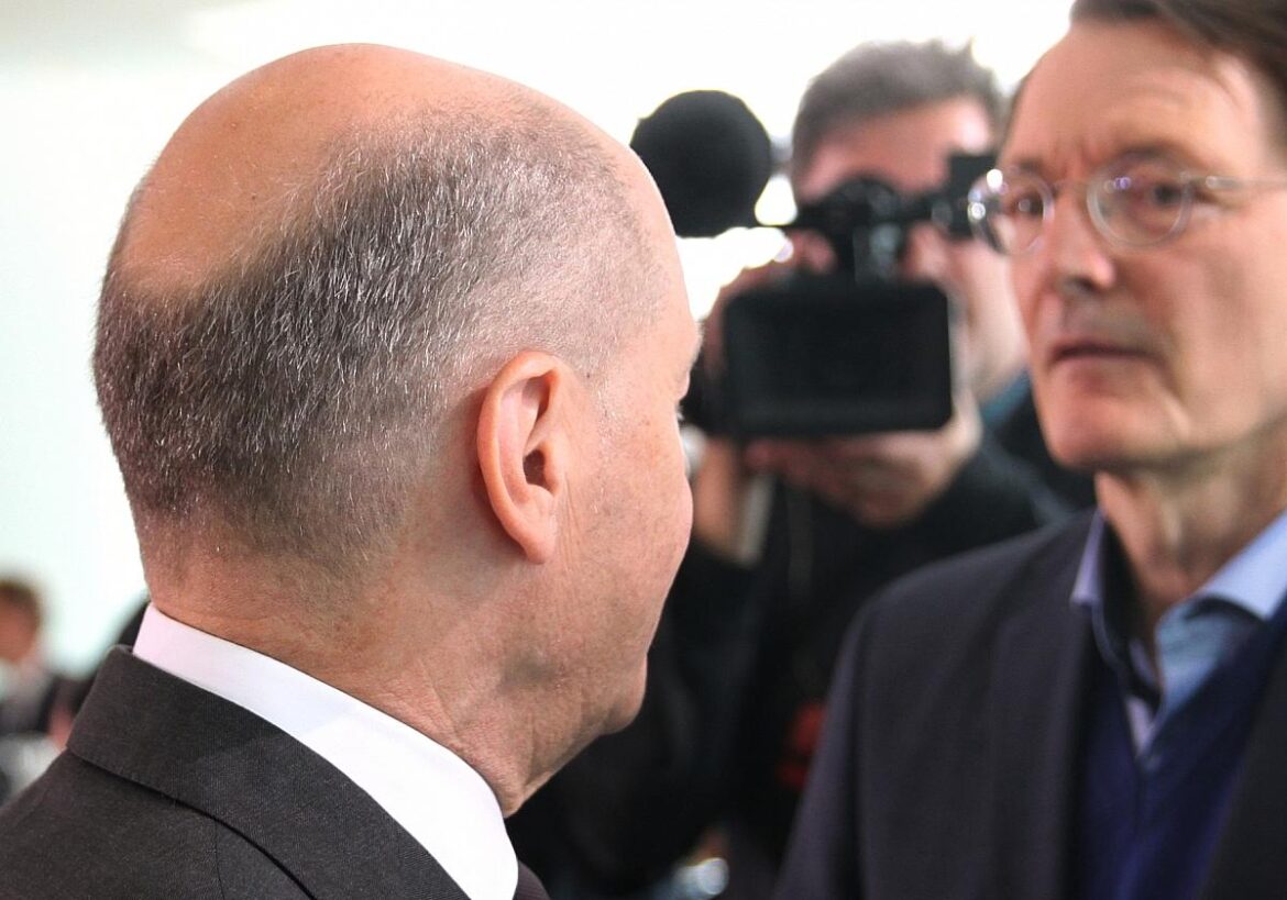 Olaf Scholz und Karl Lauterbach