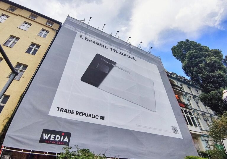Werbung für