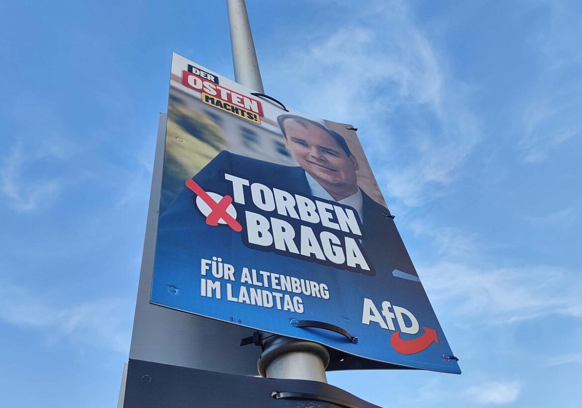 AfD-Wahlplakat