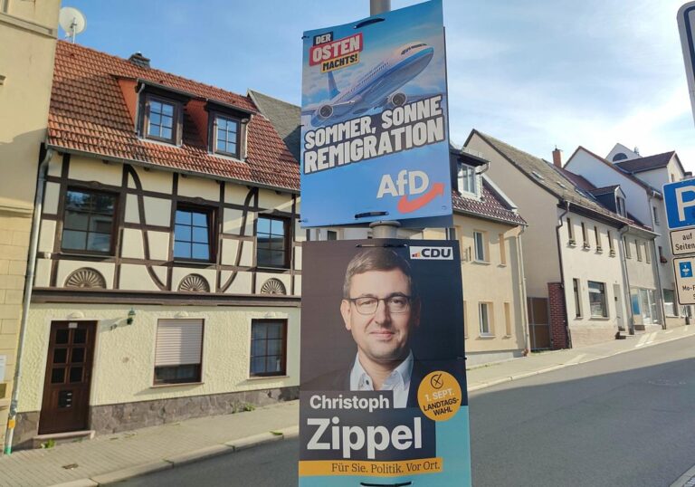 Wahlplakate von