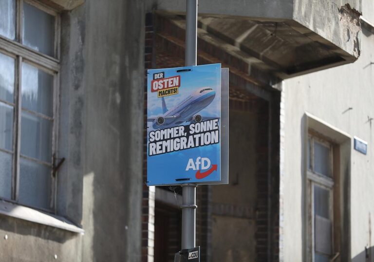 AfD-Wahlplakat zur