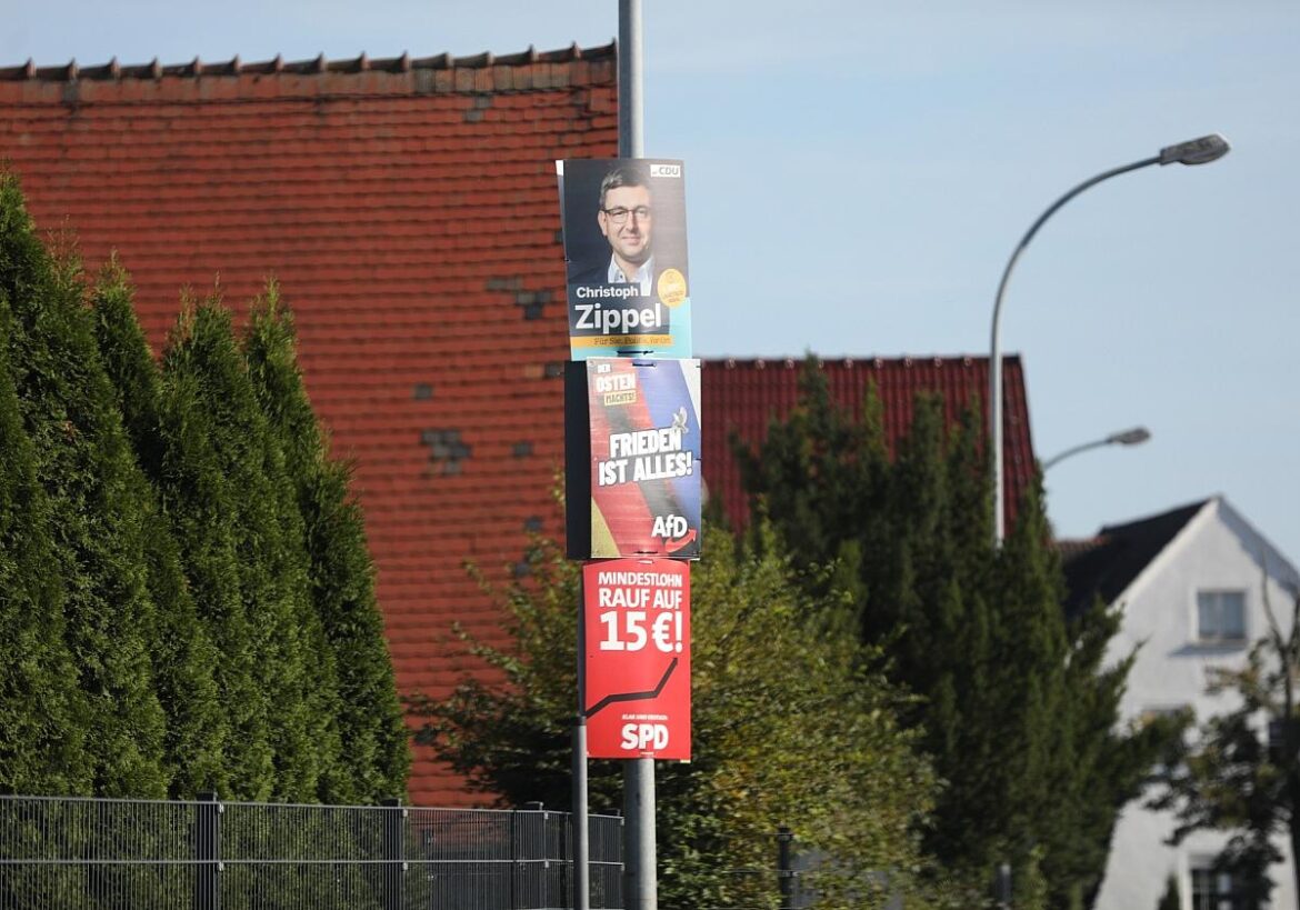 Wahlplakate zur