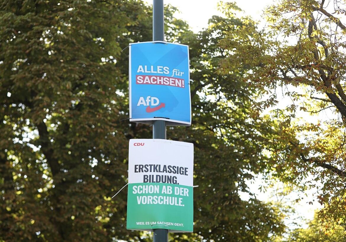 Wahlplakate von