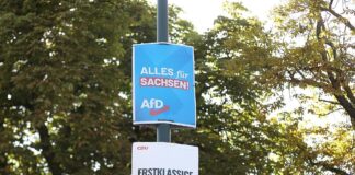 Wahlplakate von