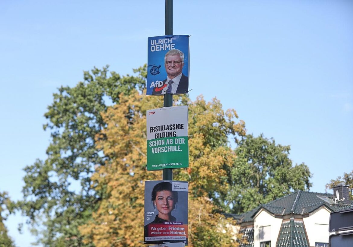 Wahlplakate von
