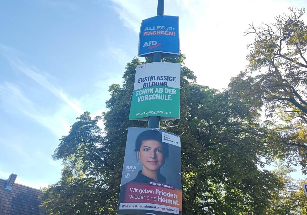 Wahlplakate von
