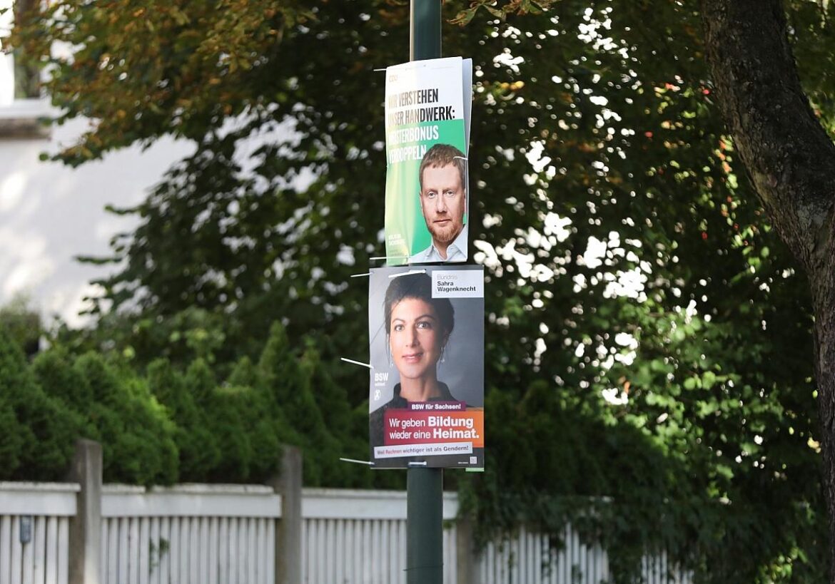 Wahlplakate von
