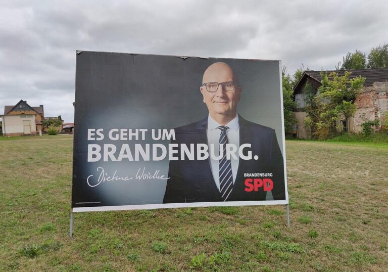 SPD-Wahlplakat mit