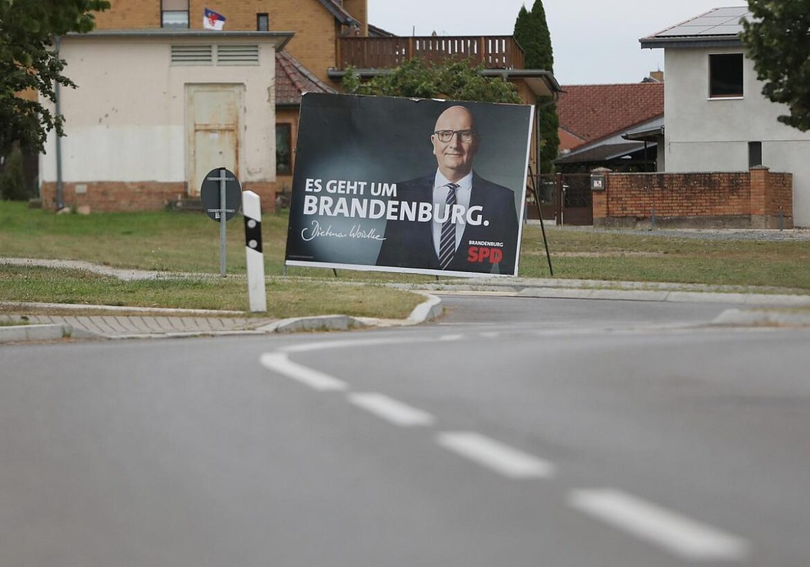SPD-Wahlplakat mit