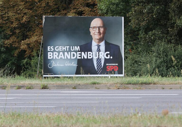 SPD-Wahlplakat mit
