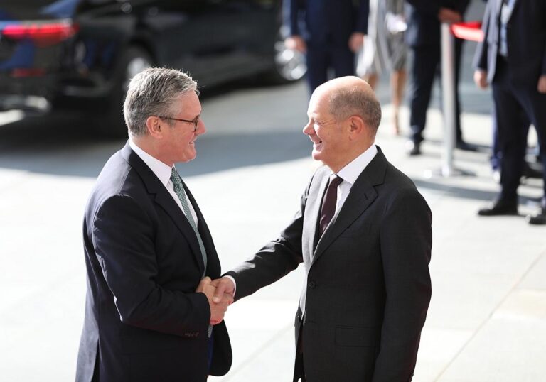 Keir Starmer und Olaf Scholz