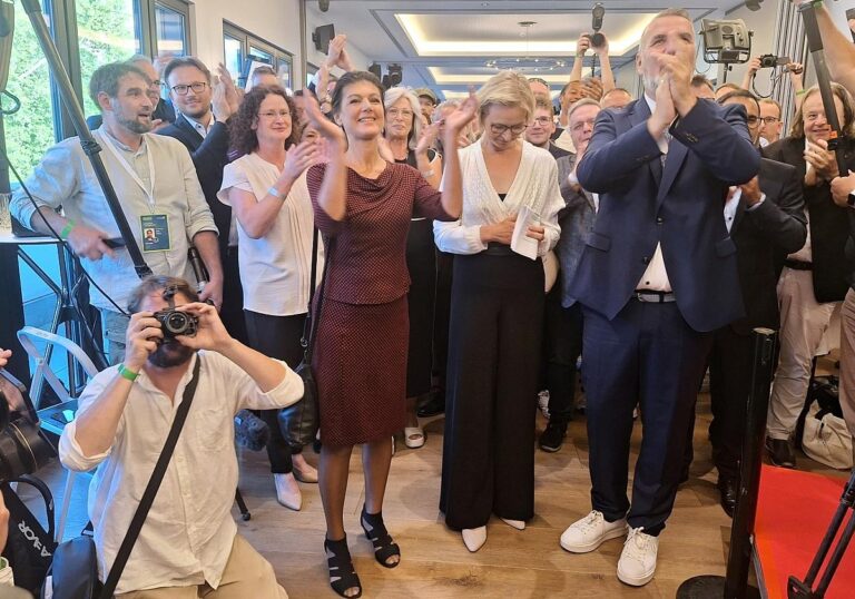 BSW-Wahlparty am